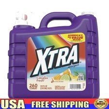 Tropical Passion Liquid Laundry Detergent HE Cleaning 260 Loads Fresh Scent New