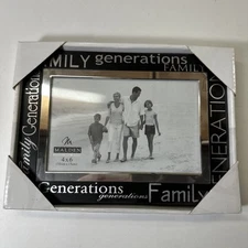 Malden International Designs FAMILY GENERATIONS 4X6 Photo Frame- NEW IN BOX