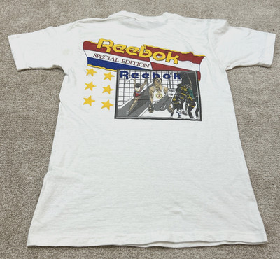 Vintage Reebok Shirt Men's Small  Olympic's Special Edition 80's Single Stitch