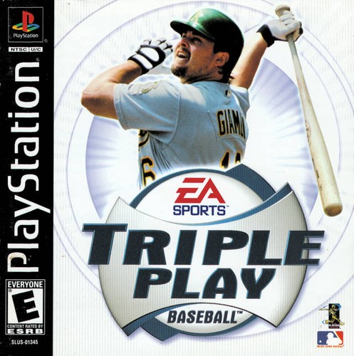 Triple Play Baseball - PS1 PS2 Playstation Game
