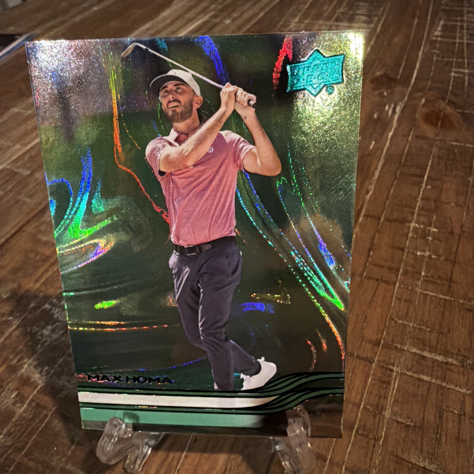 2026 Upper Deck Golf  #20 Max Homa Green Parallel
