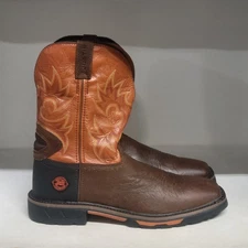 Justin Joist 11" Soft Toe Boot Brown Men's Size 13D