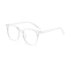 Clear Square Plastic Full Rim Eyeglass Frames Unisex Adults Eyeglasses