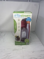 SodaStream Jet Sparkling Water Maker Red And Silver New Unused New Old Stock