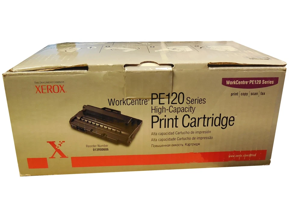 XEROX 013R00606 13R606 Black High Yield Toner Cartridge 5k Genuine OEM Original - Image 2 of 2
