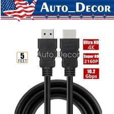 5FT HDMI Standard Male to Male Cable HD 4K 1080P High Speed New
