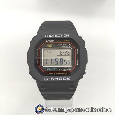 Casio G-Shock DW-5000R-1AJF Vintage Digital Watch Black #M-1325