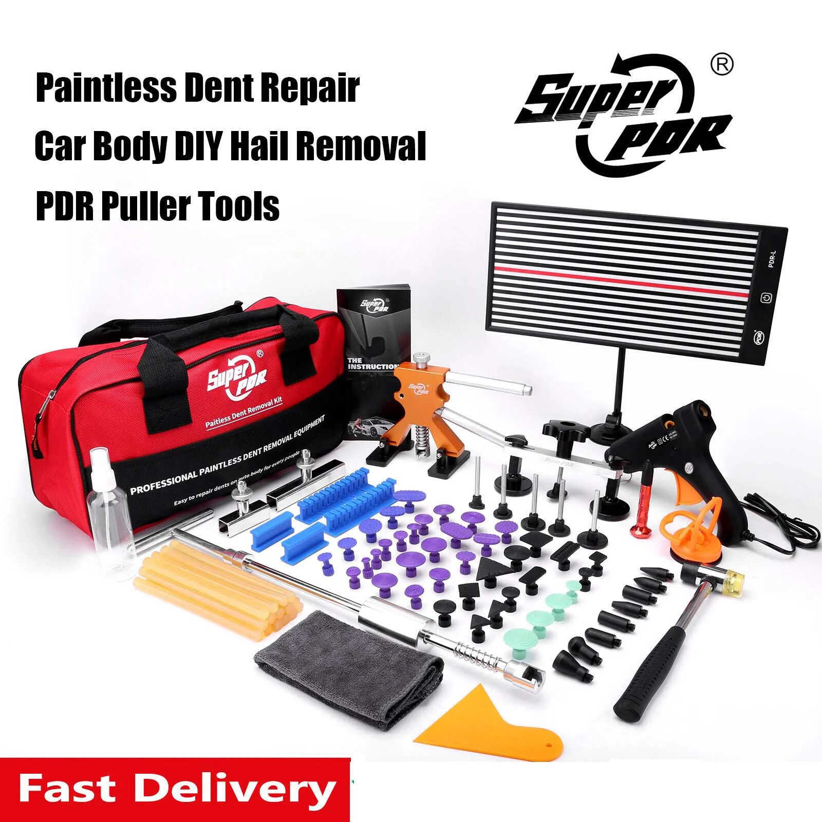 Kit professionale per riparazione ammaccature auto