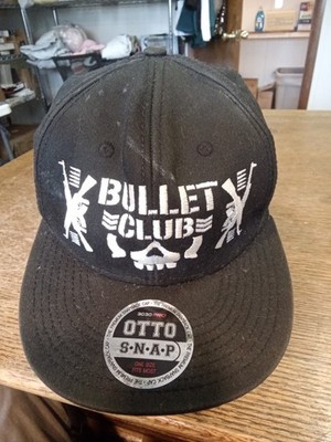 Bullet Club Snapback Black OTTO Hat Cap NJPW AEW TNA Wrestling