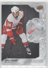 2019-20 Upper Deck Engrained Legends Ebony 9/49 Chris Chelios #33 HOF 2o7