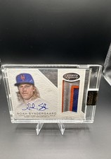 2016 Topps Dynasty - Autograph Patches Noah Syndergaard #AP-NS4 Silver /5 Sealed