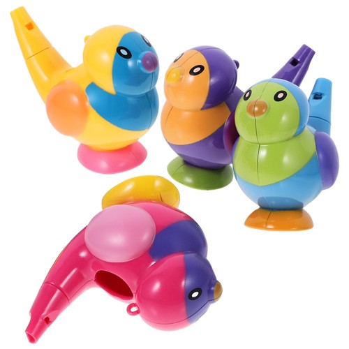 4 Pcs Sifflet D'oiseau Enfant De Bébé Jolis Sifflets Jouet À Oiseaux