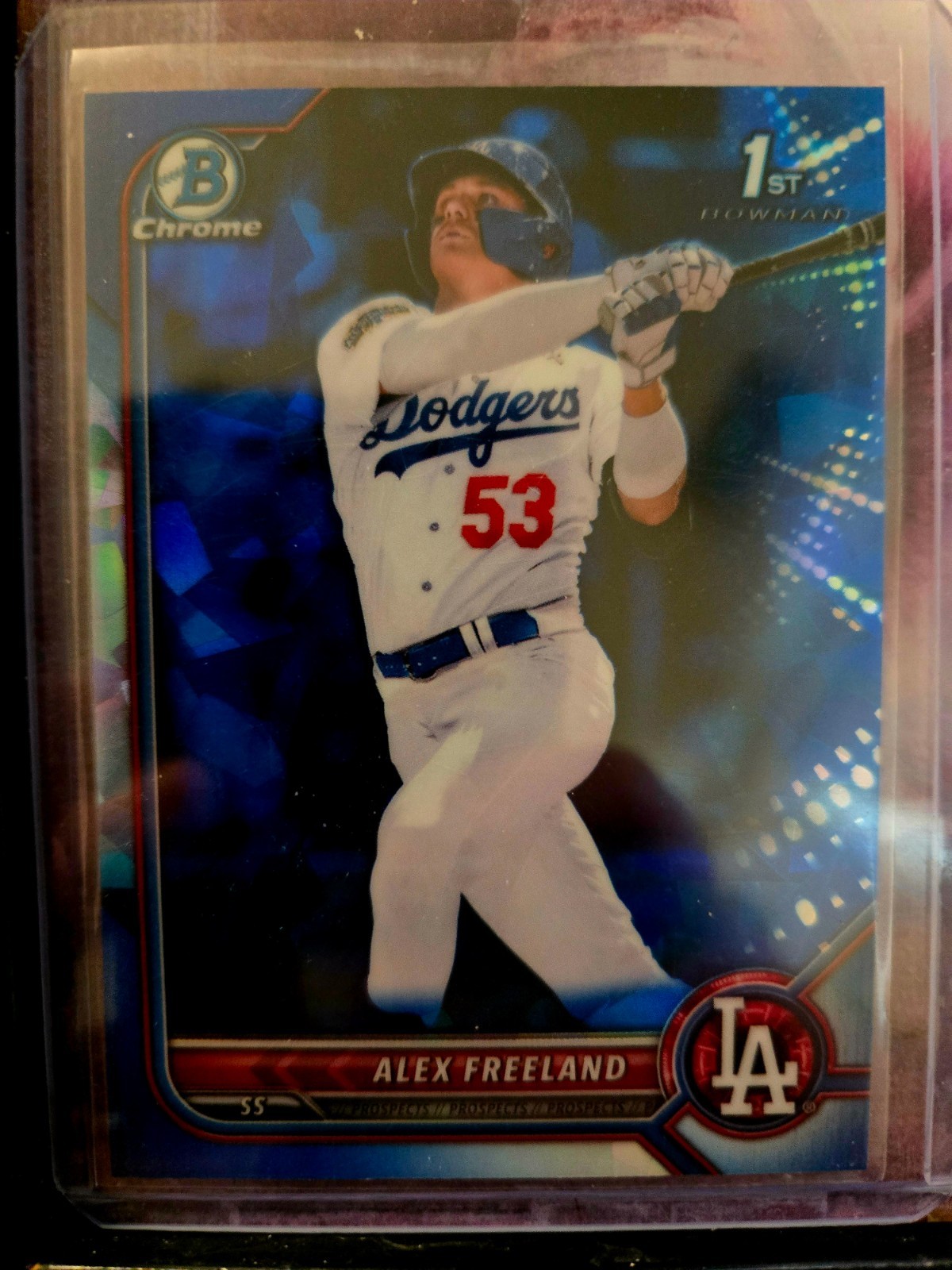 Alex Freeland 2022 Bowman Chrome Draft Sapphire Edition #BDC-194 (RC)