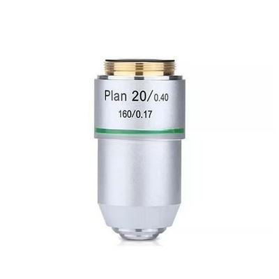 New 195 Plan 20/0.40 160/0.17 Achromatic Objective Lens Thread RMS 20.2mm