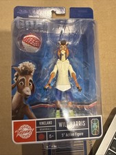 Figura de 5 pulgadas GOAT The Movie Thorns Vineland Will Harris con capucha blanca Roarball