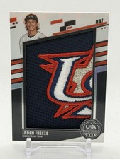 2026 Panini Stars & Stripes Prizm Jumbo Materials HAT SSP JADEN FREEZE /6 RARE