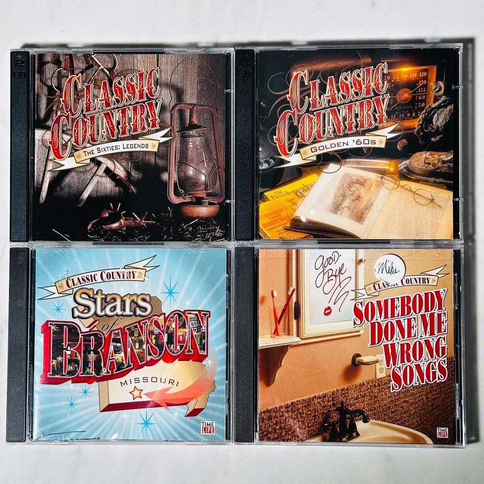 Time Life 13 CD Set Classic Country Hundreds Songs From 1950 - 1984 Biggest Hits Foto 4 de 4