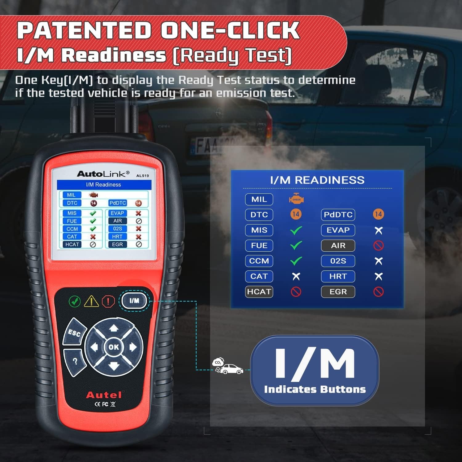 Diagnostico Auto Autolink Al519 OBD Ii: Lettore Codice Motore Avanzato - Miniatura 6