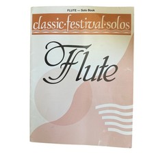 Classic Festival Solos Flute Solo Book Volume II Music Book
