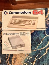 Commodore 64 + Commodore 1541 II Completo Di Scatole (Non Testato)