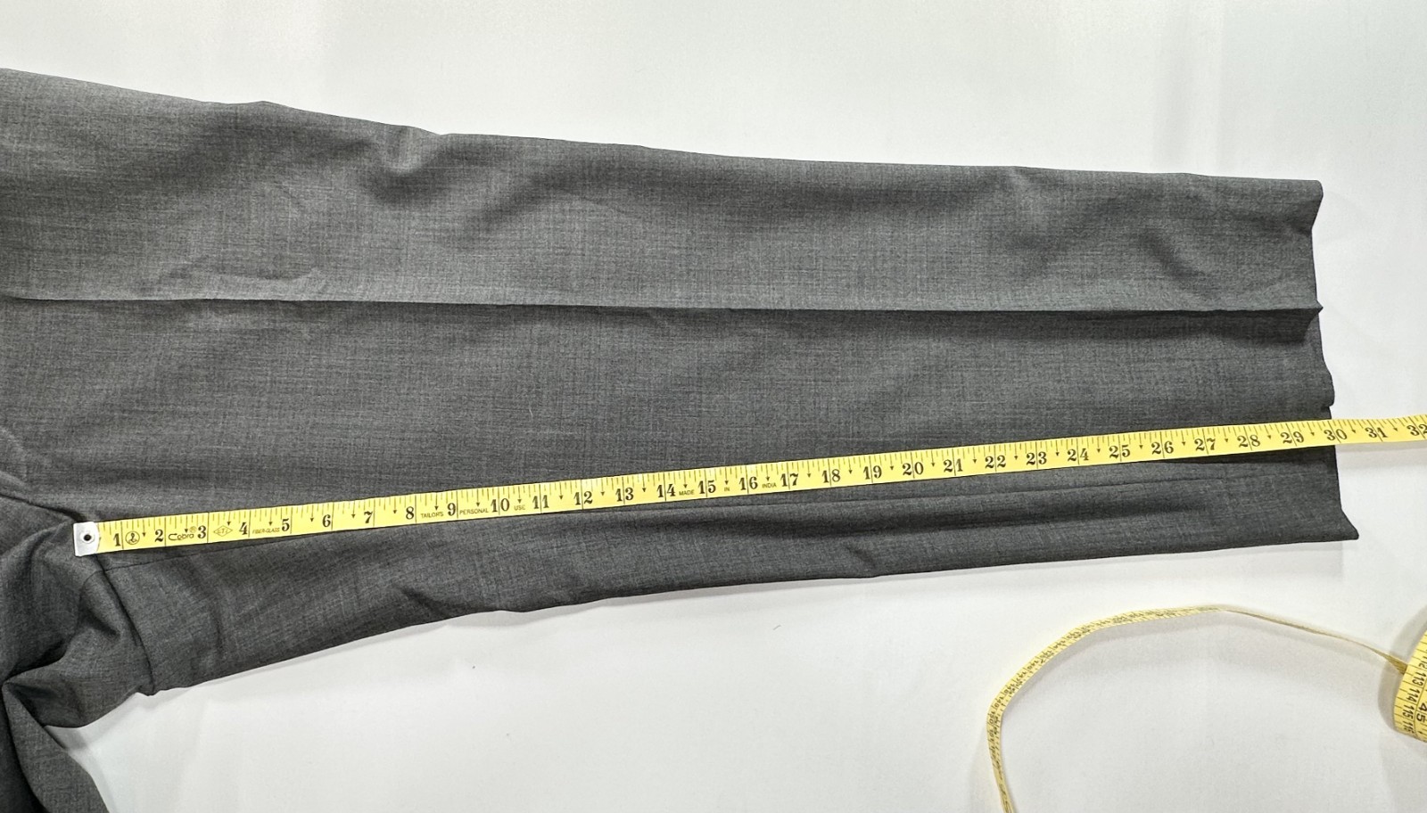 Hugo Boss Stretch Wool Regular Fit Dress Pants Gray 38/30 thumbnail 5