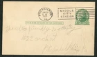 1921 Philadelphia PA Postal Card Middle City Station Alta Friendly Society 1c