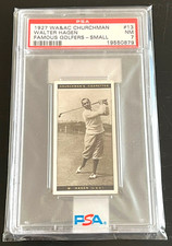 1927 WALTER HAGEN 13 PSA 7 ROOKIE ONLY 29 GRADED HIGHER 98 YR OLD 9TH ALL TMWINS