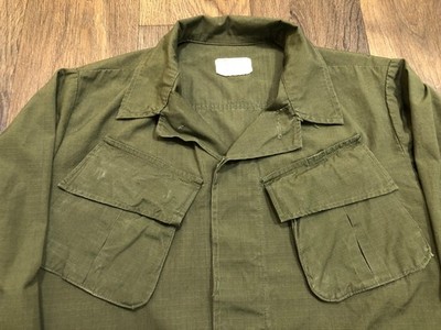 Vietnam Era 60s US Army USGI OG-107 OD Green Ripstop Jungle