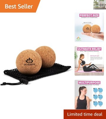 Professional Lacrosse Ball Set for Myofascial Release & Trigger Point Therapy