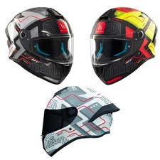 Casco de motocicleta MT Targo S ECE 22.06 Pinlock Ready cara completa - Brik