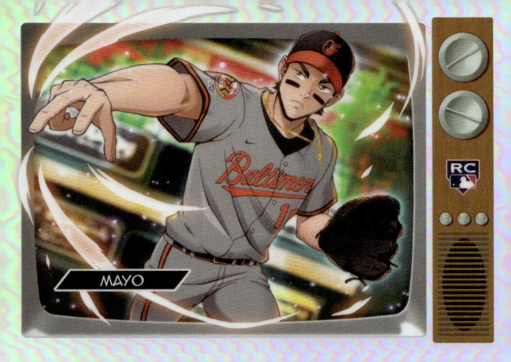 2025 Bowman Chrome Anime #BA2 Coby Mayo - NM-MT