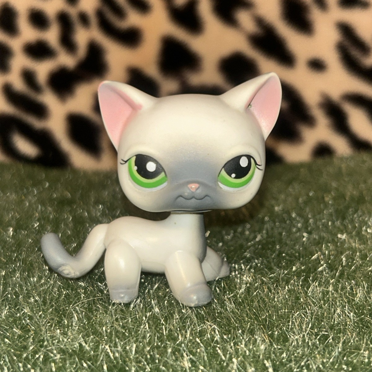 Littlest Pet Shop LPS #125 Shorthair Cat Rare Vintage Authentic | eBay