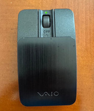 Sony VAIO VGP-BMS10 Black Bluetooth Laser Wireless Mouse Aluminum Laptop PC
