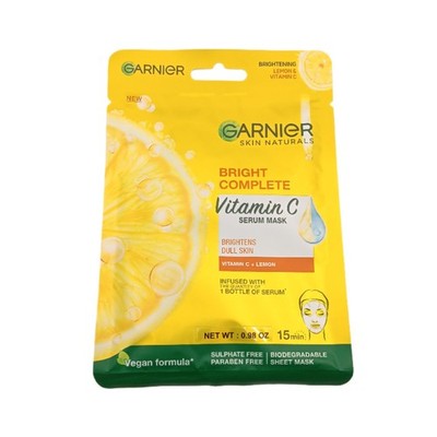 Garnier Skin Naturals Face Mask 28 g Hydrates Brightens Anti-Dark Spot New
