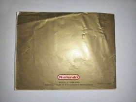 The Legend of Zelda f&uuml;r das NES, 1990 (Original, Deutsch, mit Anleitung+ Karte)