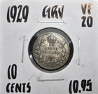 1929 Canada 10 Cents