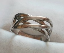 Vintage ring sterling silver 925 Size 9.5 Weight 4.1 g.