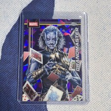 2026 Topps Chrome Marvel SAPPHIRE edition Grandmaster #120 Purple /75