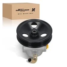 1x New Power Steering Pump w/ pulley For Jeep Wrangler 2.5L L4 1997-02 53660 new