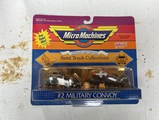 Galoob Micro Machines 2 Military Convoy Semi-Truck 1989 Vintage Collection