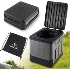 Campingtoilette faltbar Toilettenbeutel 120 St&uuml;ck Camping Zubeh&ouml;r