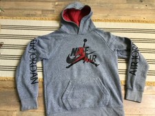 Air Jordan Gray Hoodie Youth Size L 12/13