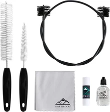 EASTROCK Trumpet Cleaning Kit,Trumpet Care Kit 6PCS,Valve Oil, Slide... 