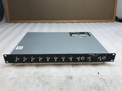 Shure SCM800 8-Channel 1U Microphone Mixer w/ RKC-800 XLR Connector Kit Bridge