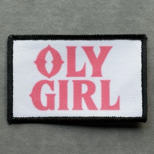 Oly Girl Olympia Beer Patch Badge Retro Vintage Tumwater