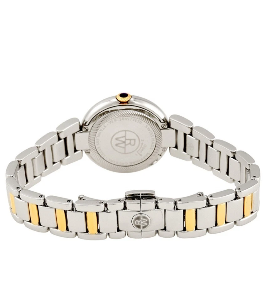 Reloj Raymond Weil Brillo Blanco Madreperla Cuadrante Damas Artículo No. 1600-SPS-009 Foto 2 de 4