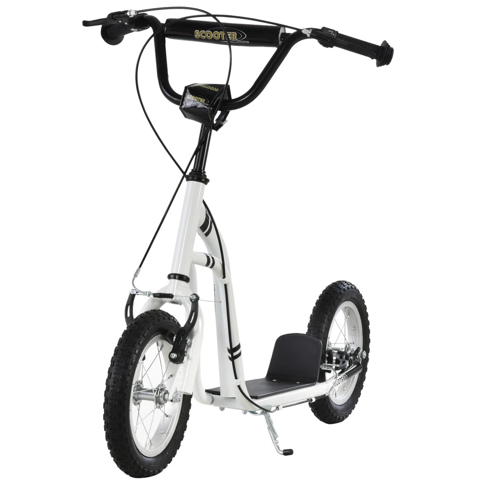 HOMCOM Tretroller Kinderroller Scooter Cityroller Luftreifen verstellbar - Bild 4 von 4