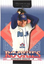 2002 Donruss The Rookies #21 Gustavo Chacin Toronto Blue Jays Rookie RC
