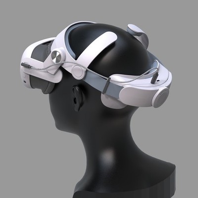 Gaming Ready Kopfbügel für Meta für 33S mit Dual Ladefunktion