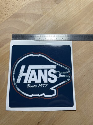 Star Wars Han Solo - Hans Since 1977 Millenium Falcon Stucker